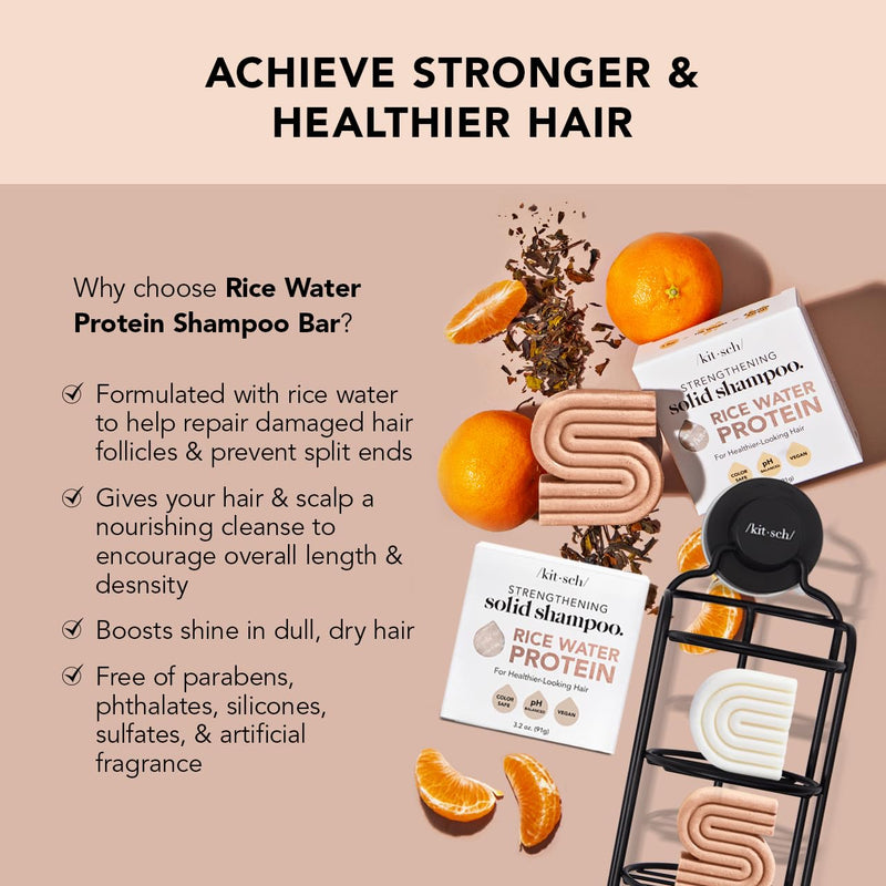 Rice Water Shampoo + Conditioner Combo