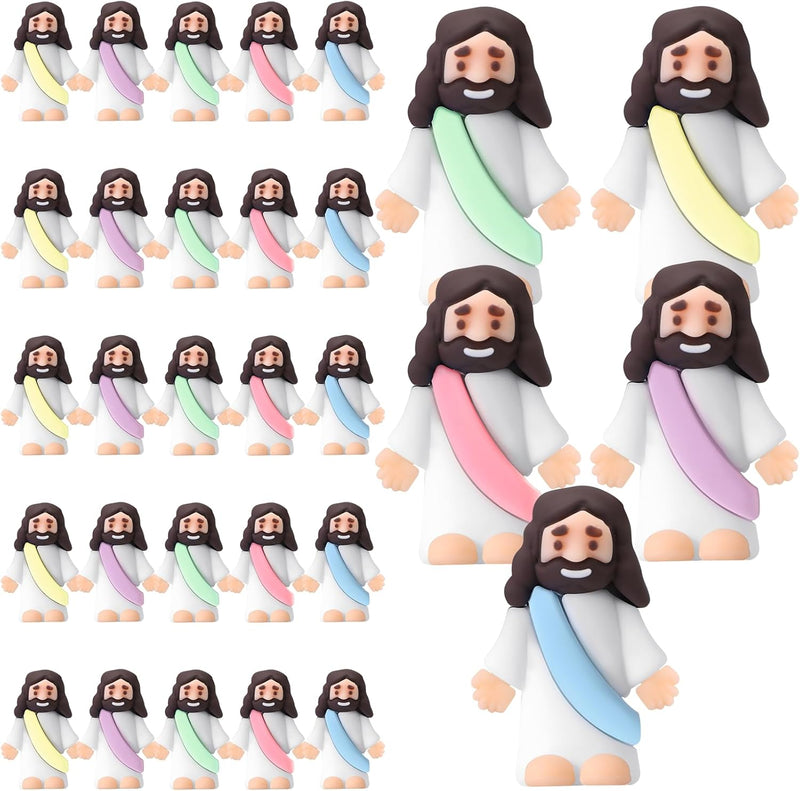 25Pcs Mini Jesus Figures Original Design