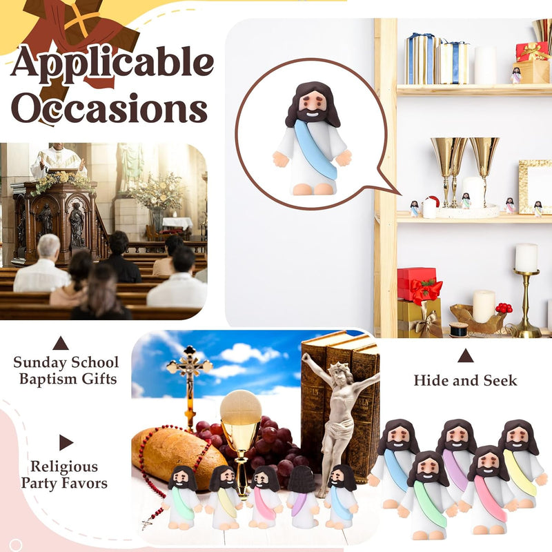 25Pcs Mini Jesus Figures Original Design