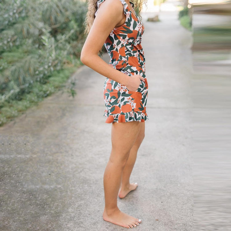 👗Last Day 49% OFF😍 Swim Romper Built-in Bra