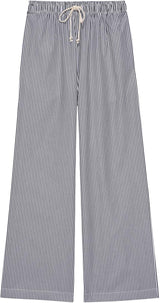 2024 Newest Women Cotton Striped Lounge Pants