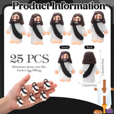 25Pcs Mini Jesus Figures Original Design