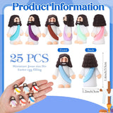 25Pcs Mini Jesus Figures Original Design