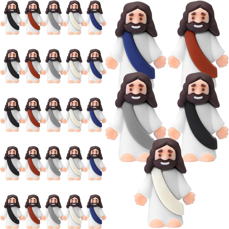 25Pcs Mini Jesus Figures Original Design