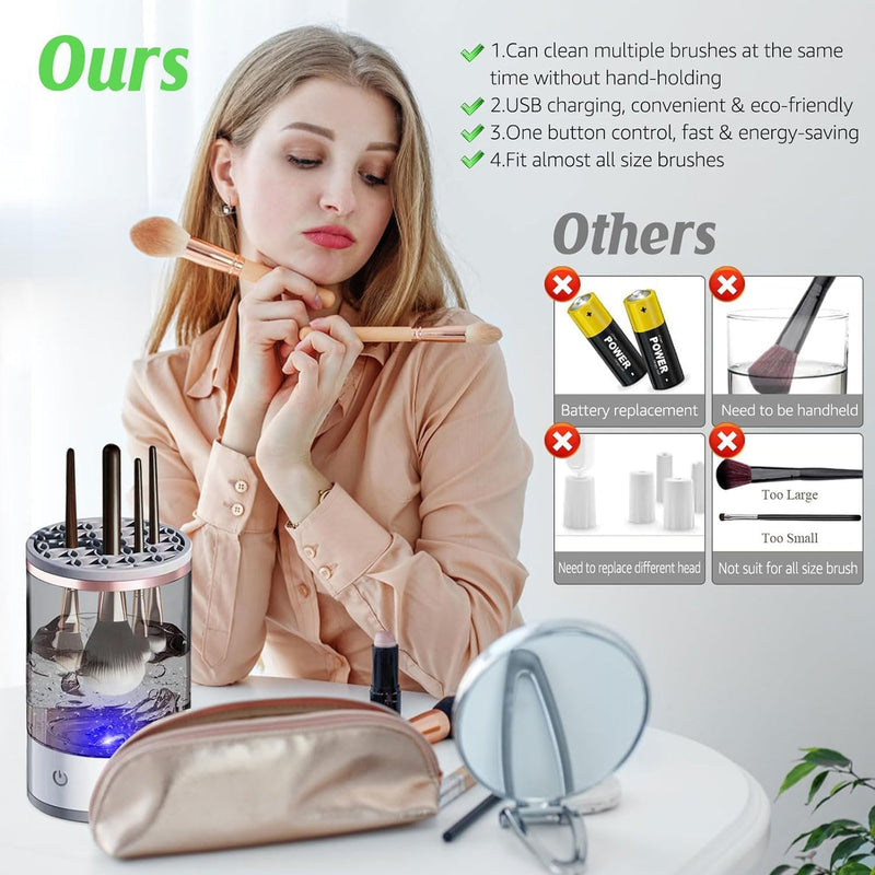 Electric Makeup Brush Cleaner Machine