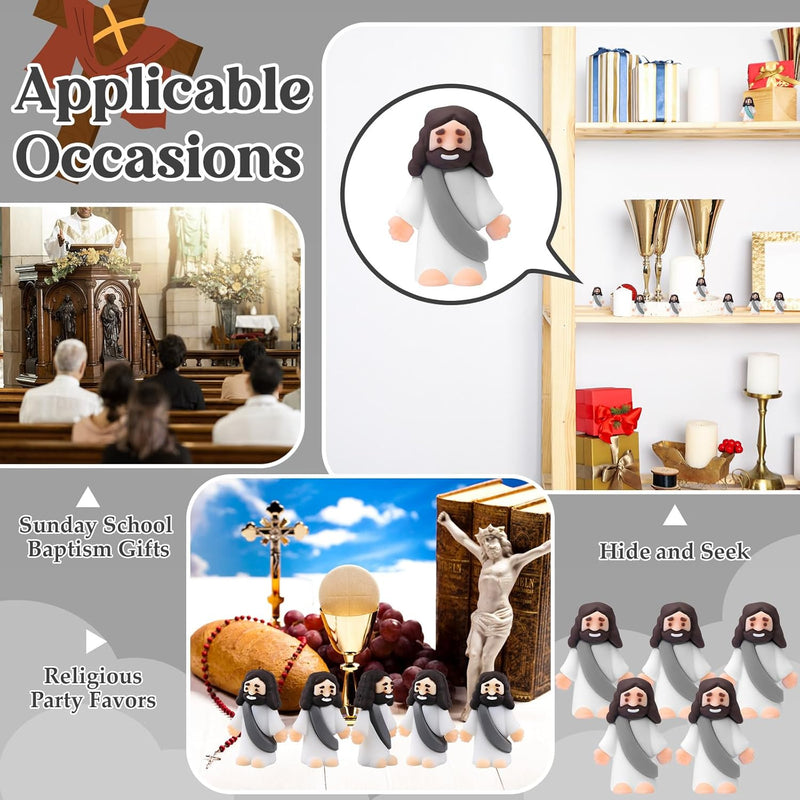 25Pcs Mini Jesus Figures Original Design