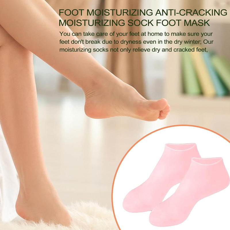 🔥Moisturizing Foot/Hand Mask Exfoliating Silicone Socks Beach Protective Socks