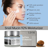 LISM Snail Mucin 92% Moisturizer Daily Face Gel Cream