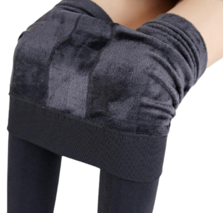 Fashionable Warm Fur Leggings