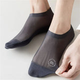 8 Pairs Ultra Thin Liner Socks Non Slip No Show Socks