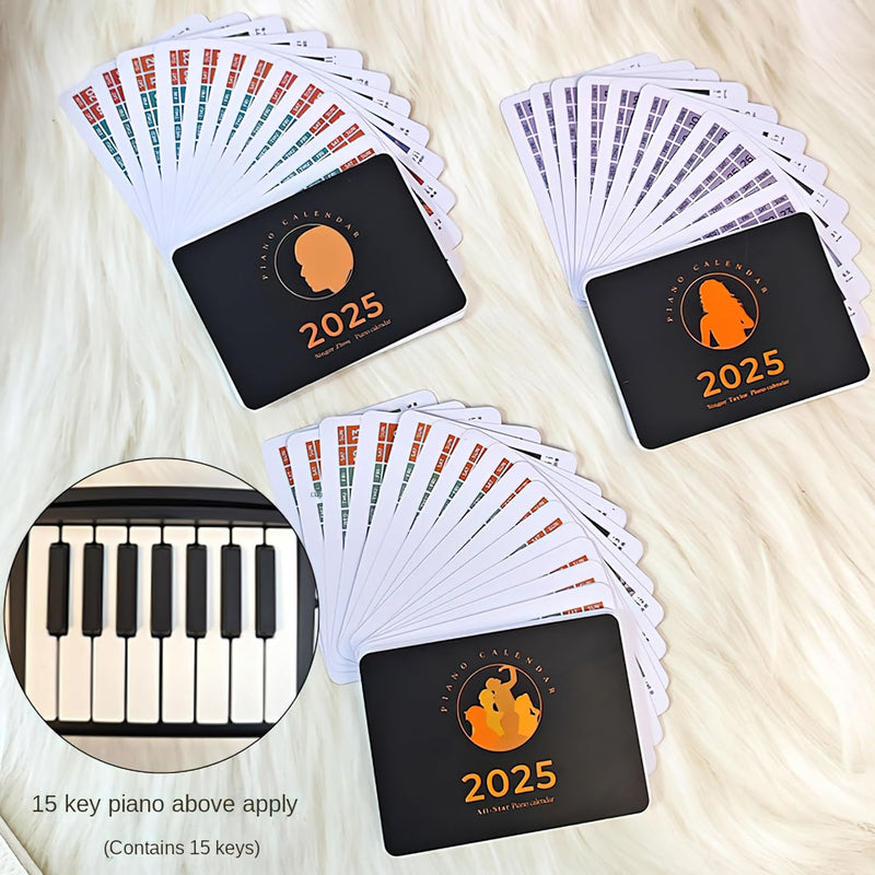 Swift Piano Calendar 2025 with Music Lyrics Mini Piano🎹