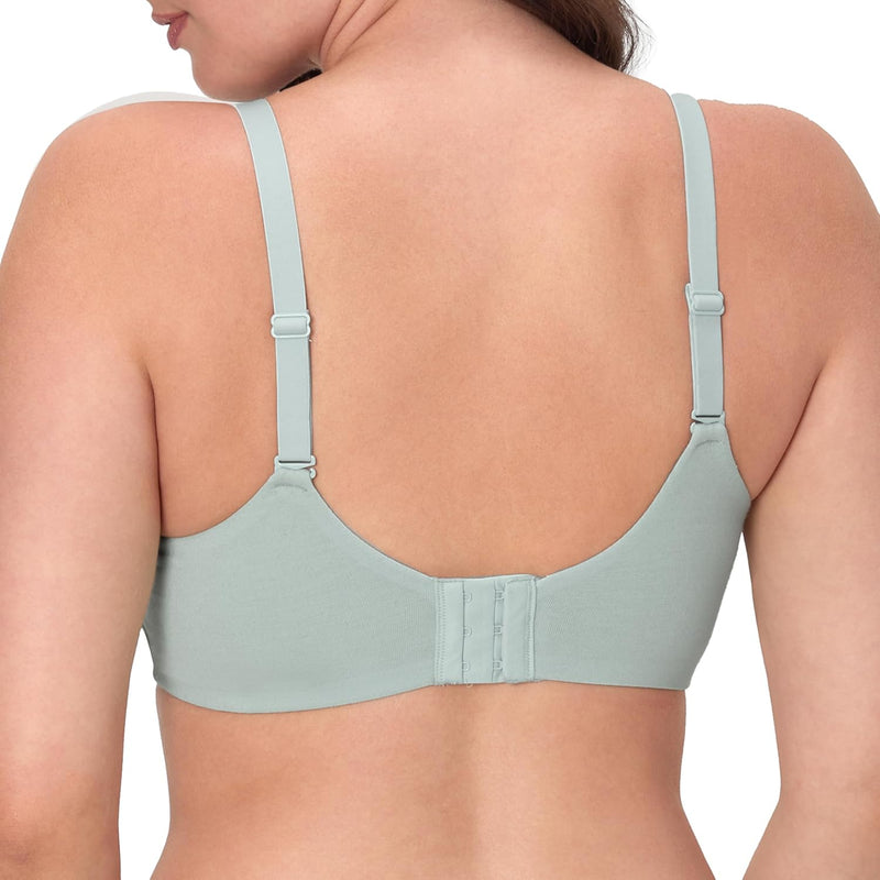 Bali Women's Breathe Modal T-Shirt Bra, Breathable Wireless Bra, Full-Coverage Convertible Bra