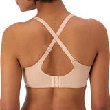 Bali Women's Breathe Modal T-Shirt Bra, Breathable Wireless Bra, Full-Coverage Convertible Bra