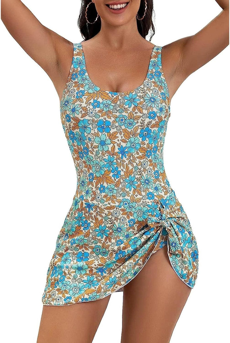 (HOT SALE - 48% OFF) 🔥 Women's Tummy Control Slim Fit One Piece Swimsuit