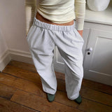 2024 Newest Women Cotton Striped Lounge Pants