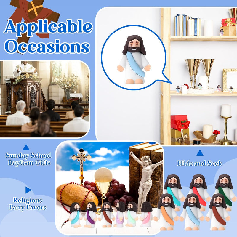 25Pcs Mini Jesus Figures Original Design