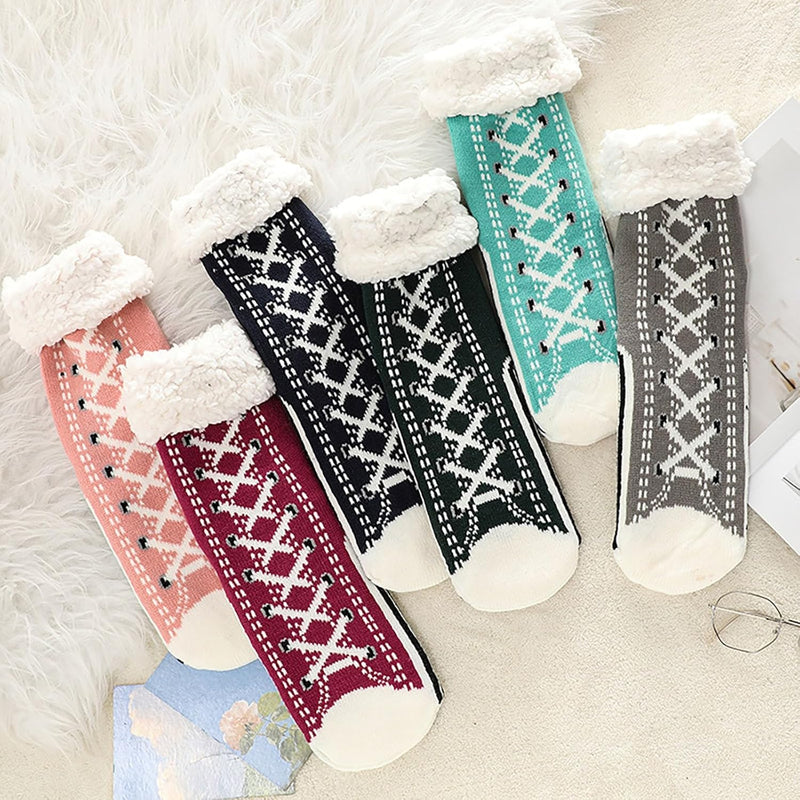 Ultra-thick Cashmere Slipper Home Socks