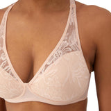 Bali Women's Breathe Modal T-Shirt Bra, Breathable Wireless Bra, Full-Coverage Convertible Bra