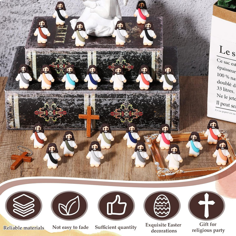 25Pcs Mini Jesus Figures Original Design