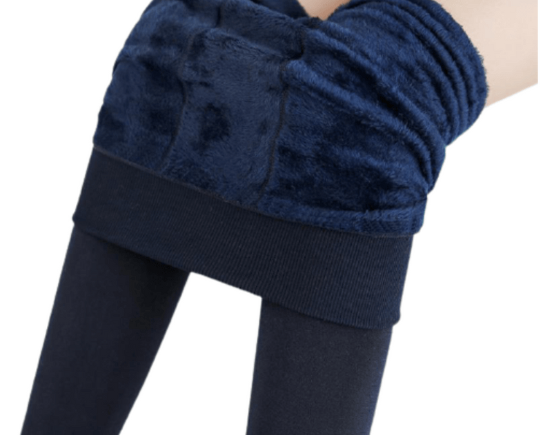 Fashionable Warm Fur Leggings