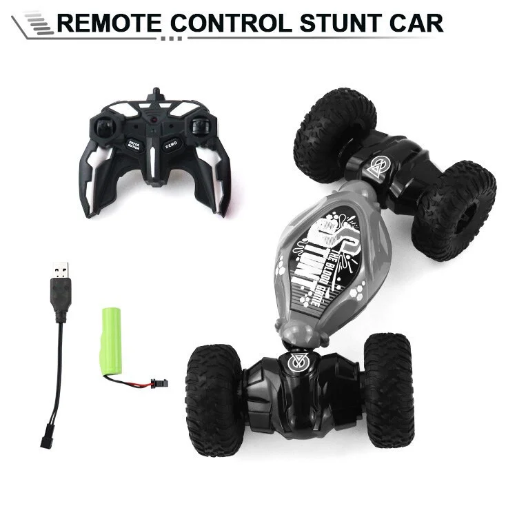 🔥New Twist Car 🔥All Terrains Monster Trucks for Boys Gesture RC Stunt Car 360° Flips for Age 4-12