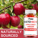 Keto & ACV Gummies - Fat Burning Weight Loss Metabolism Booster,