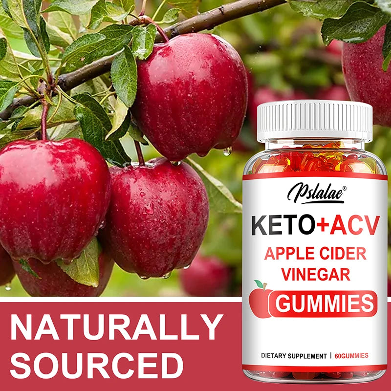 Keto & ACV Gummies - Fat Burning Weight Loss Metabolism Booster,