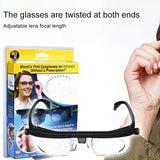 Adjustable Distance And Near Focus Glasses