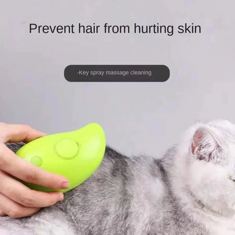 🐈💥Steamy Pet Brush🥰🛁