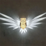 3D Eagle Wall Sconce LED Wall Lamp Resin Animal Statue