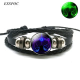 12 Zodiac Constellations Luminous Bracelet