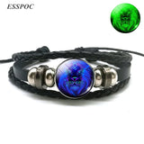 12 Zodiac Constellations Luminous Bracelet