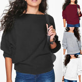 "Dreamy Knit" Boatneck Dolman Top(Buy 2 Free Shipping)