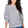 "Dreamy Knit" Boatneck Dolman Top(Buy 2 Free Shipping)