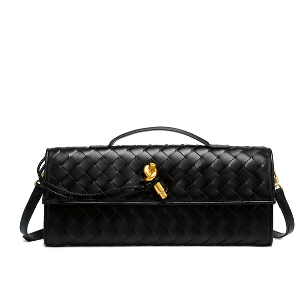 Anna Woven Clutch Women Handbag