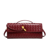 Anna Woven Clutch Women Handbag