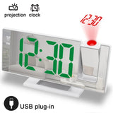 3D Mirror LED projection alarm clock 2.0-The new upgrade 🎉 Buy 2 Get FREE SHIPPING