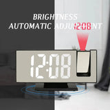 3D Mirror LED projection alarm clock 2.0-The new upgrade 🎉 Buy 2 Get FREE SHIPPING