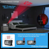 3D Mirror LED projection alarm clock 2.0-The new upgrade 🎉 Buy 2 Get FREE SHIPPING