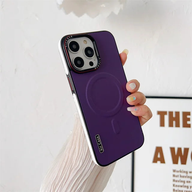 🔥🔥Magnetic leather phone case for iPhone series