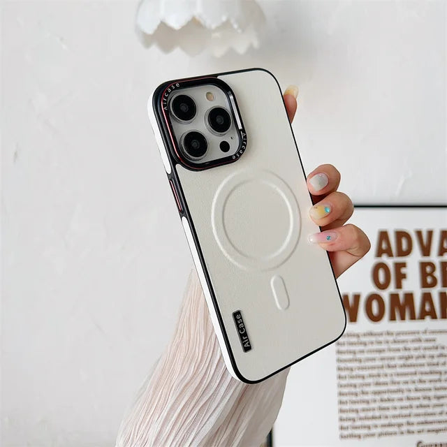 🔥🔥Magnetic leather phone case for iPhone series