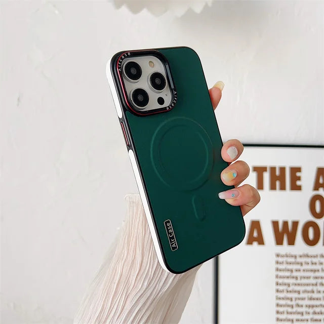 🔥🔥Magnetic leather phone case for iPhone series