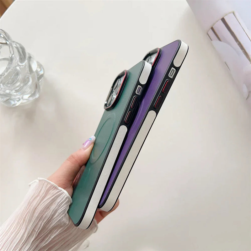 🔥🔥Magnetic leather phone case for iPhone series