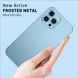 Magnetic Charging Aluminium Metal Bumper Matte Case Cover for iPhone