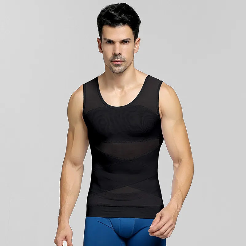 Men Tank Compression Slimming Body Shaper