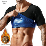 🔥HOT SALE🔥Men's Short Sleeve Sauna T-shirts, Sweat Enhancing Compression Tee