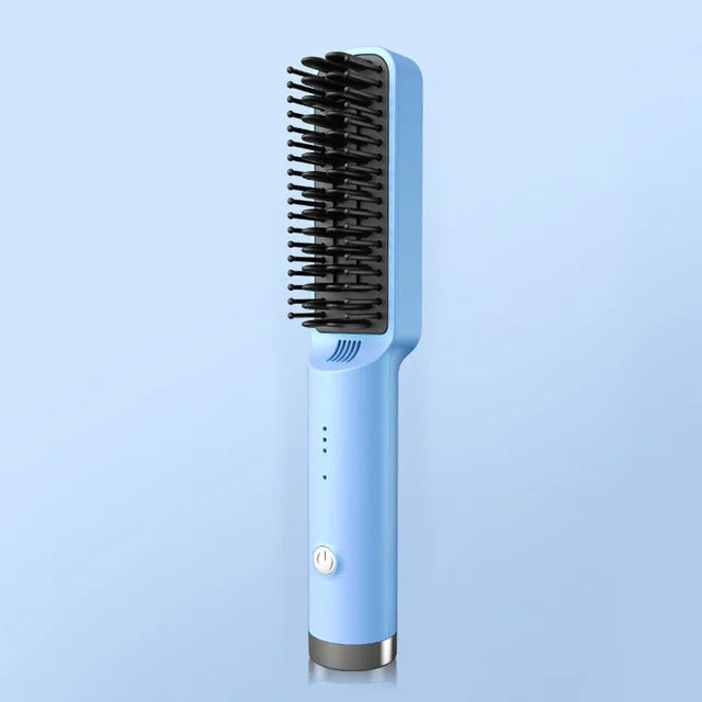 Portable Cordless Mini Hair Straightening Comb