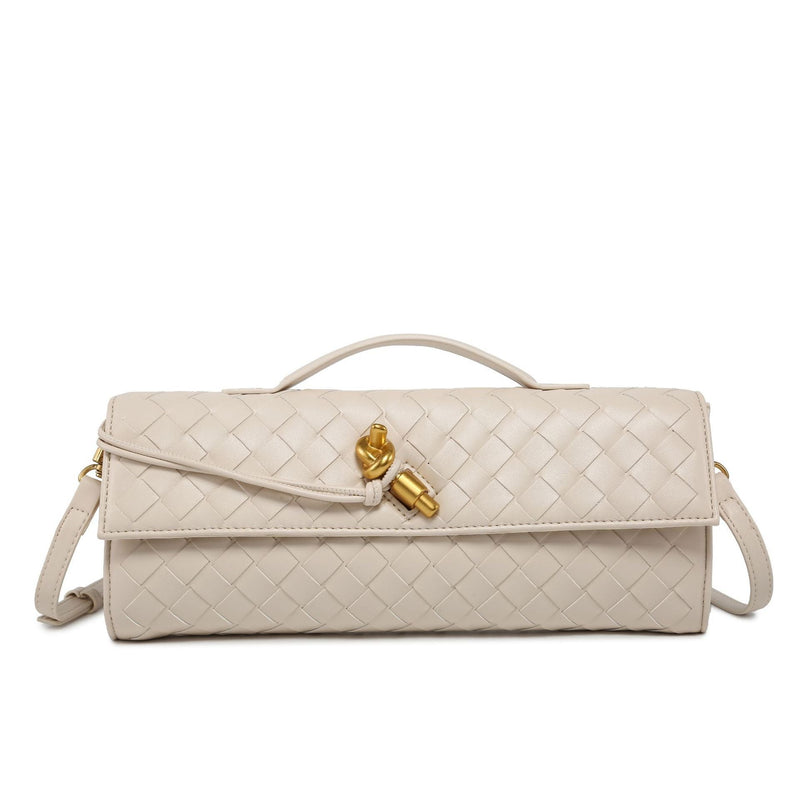 Anna Woven Clutch Women Handbag