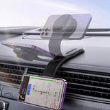 🎁💥Support wireless charging, magnetic car phone holder（Suitable for all cell phone models）