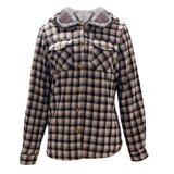 🐻Plush Check Print Hooded Coat (Buy 2 Free Shipping)